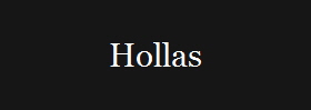 Hollas