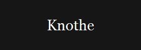 Knothe
